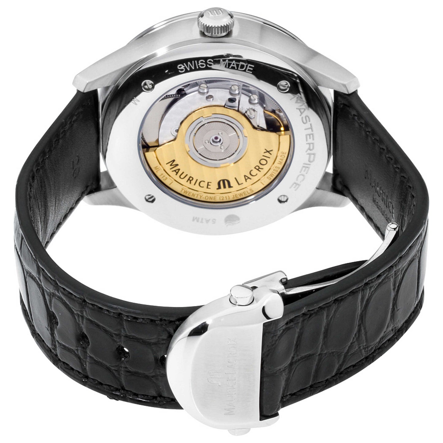 Maurice Lacroix Masterpiece Reserve de Marche Men's Automatic Watch MP6807-SS001-112-1 - Image #3