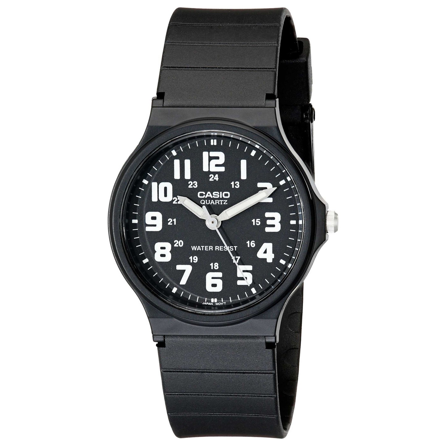 Front view of Casio Casual Unisex Quartz Watch MQ-71-1BCF