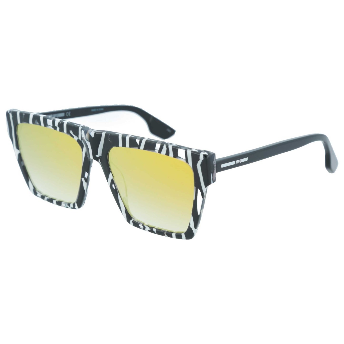 Front view of Alexander McQueen McQ Men's Sunglasses MQ0073S-30001292-003