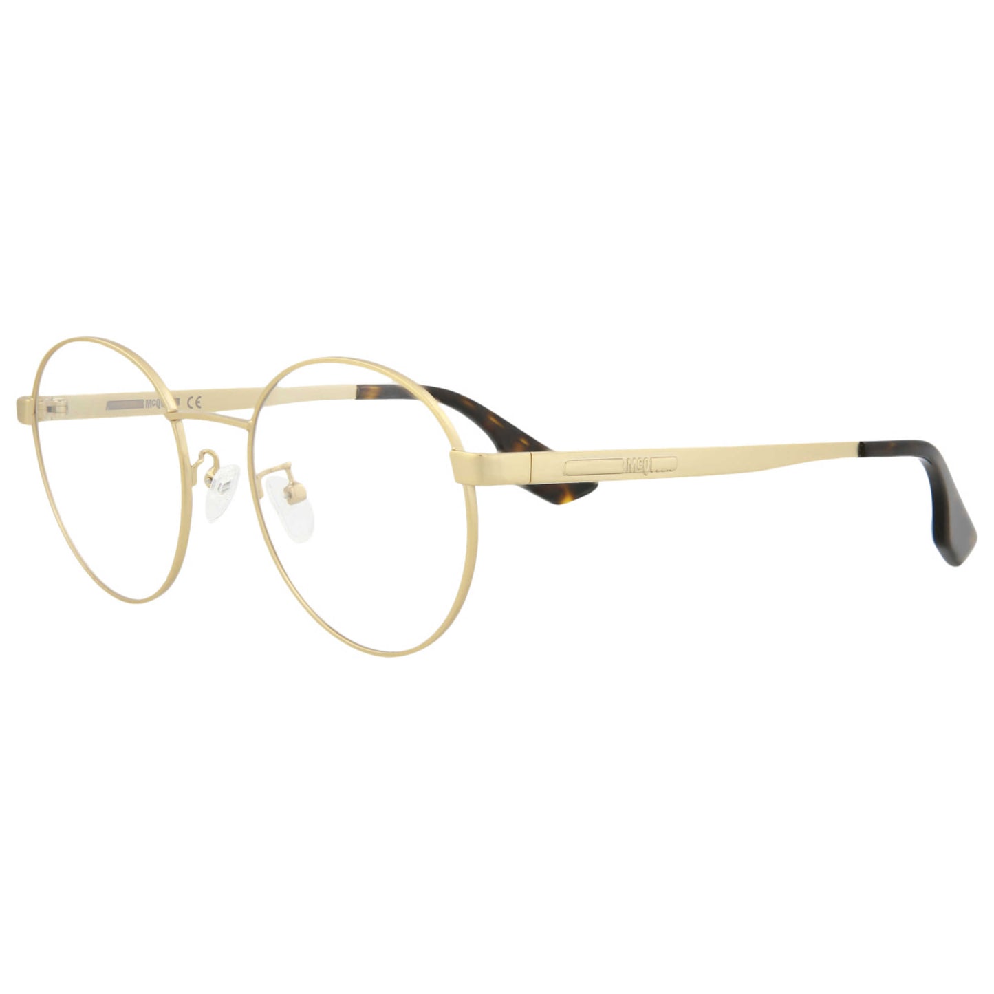 Front view of Alexander McQueen McQ Unisex Opticals MQ0077O-30001297-003