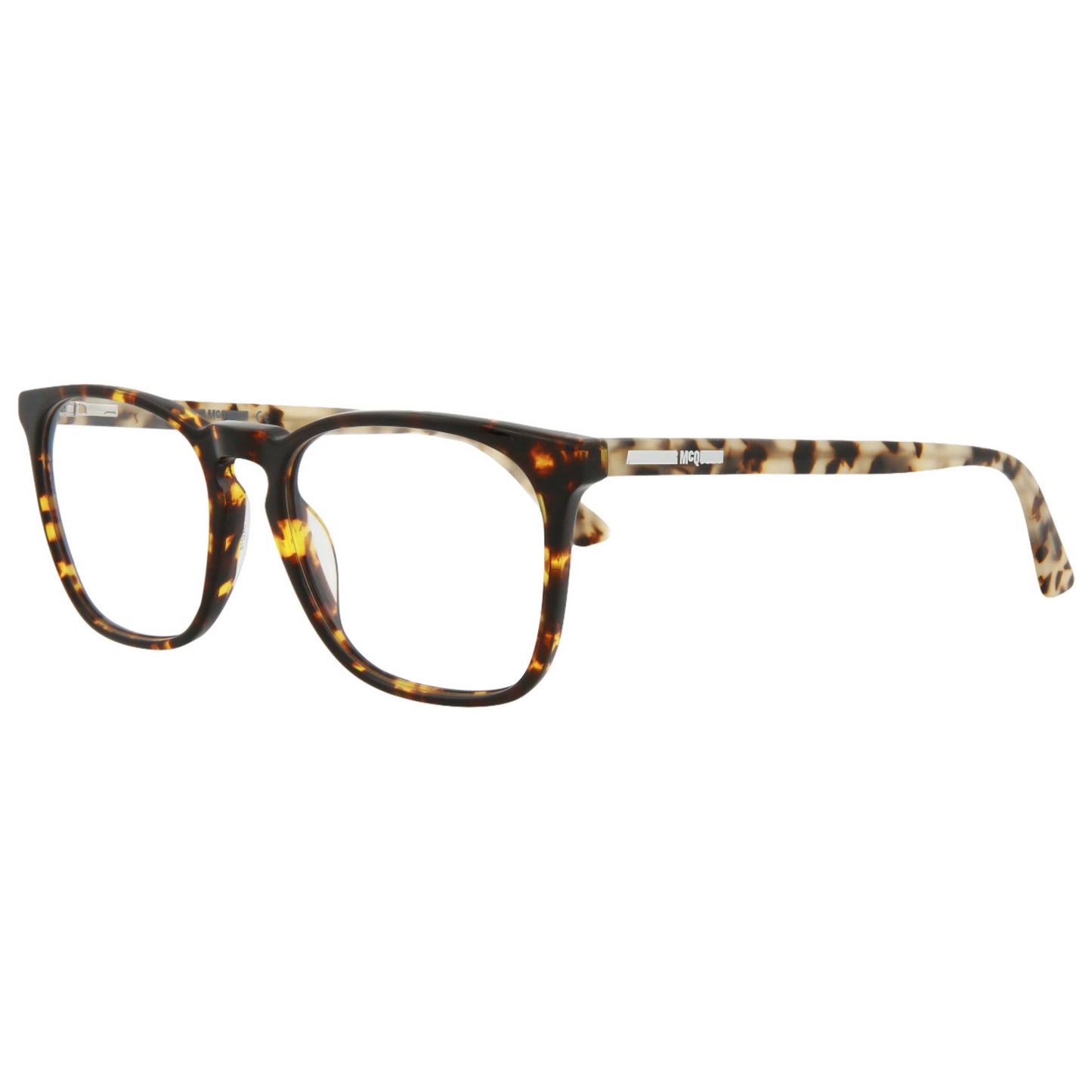 Front view of Alexander McQueen McQ Unisex Opticals MQ0128O-30002786-008