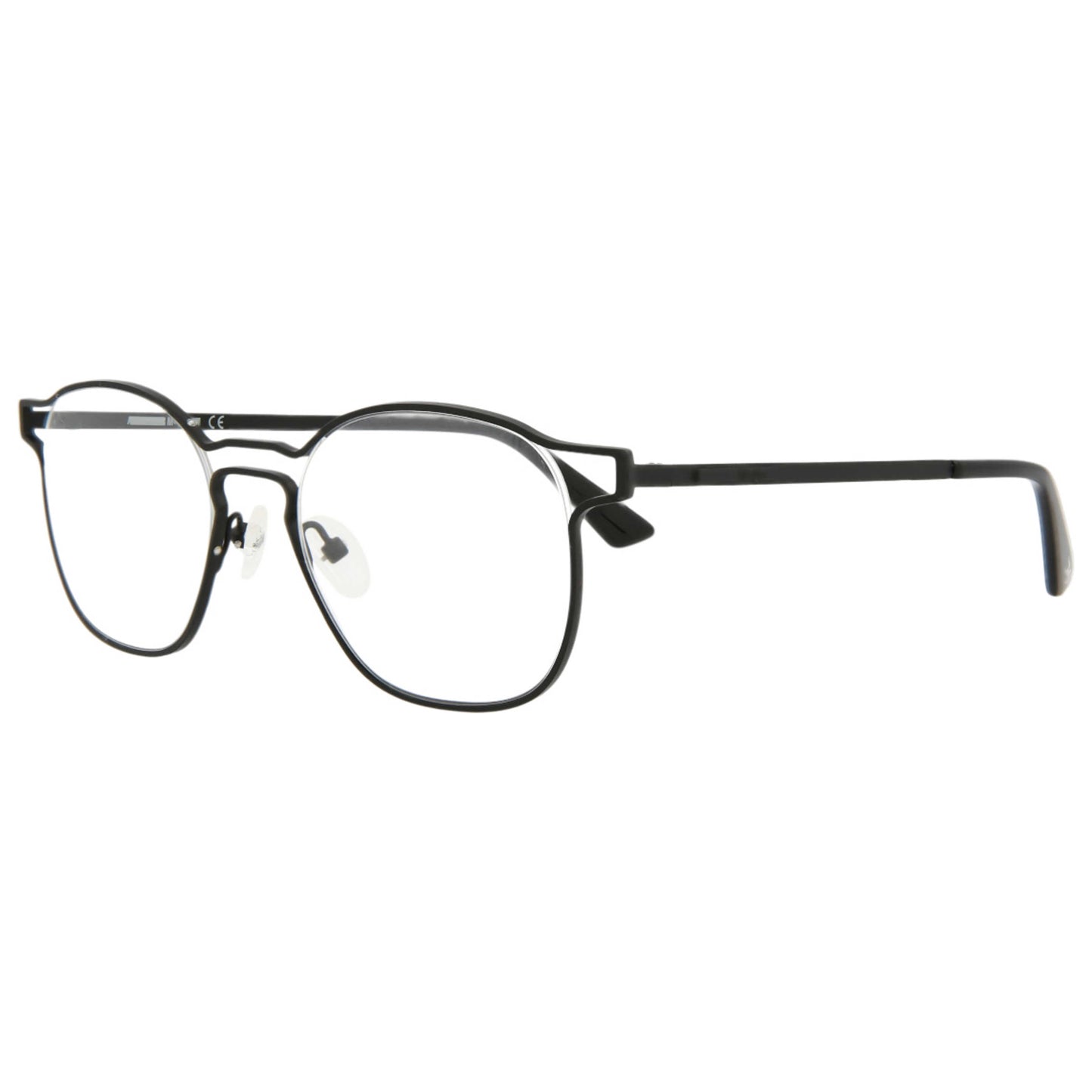 Front view of Alexander McQueen McQ Unisex Opticals MQ0198O-30007514-001
