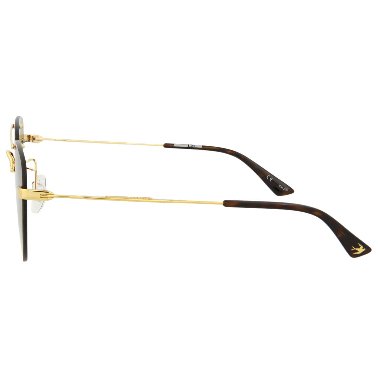 Alexander McQueen McQ Unisex Sunglasses MQ0225SA-30007840-002 - Image #4