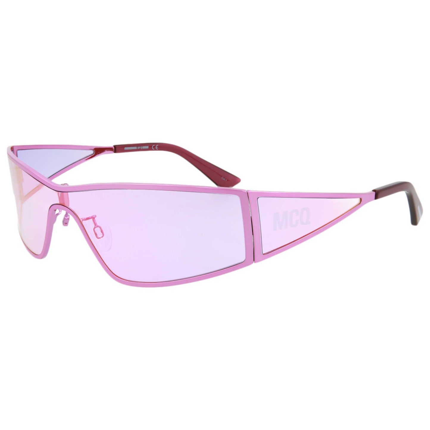 Front view of Alexander McQueen McQ Unisex Sunglasses MQ0300S-30009252-003