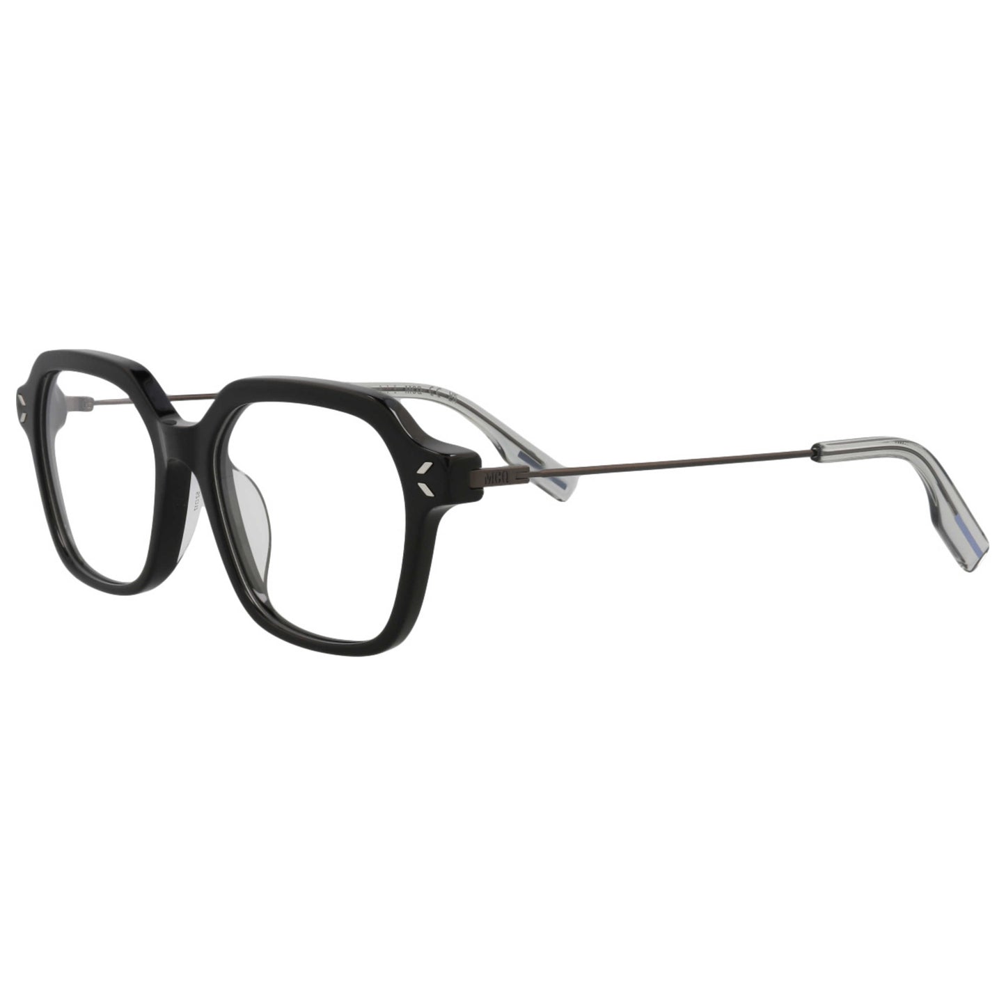 Front view of Alexander McQueen McQ Unisex Opticals MQ0373O-30013585-001