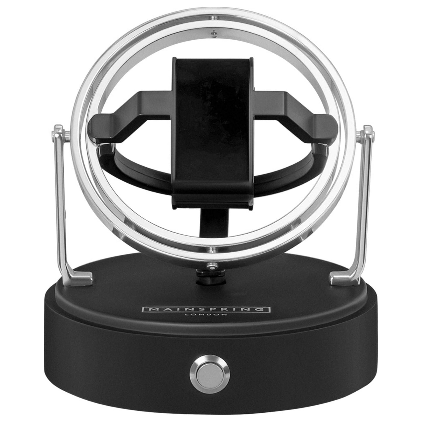 Front view of Mainspring Astronomy Unisex Watch Winder MS-WIN-GYR1-05