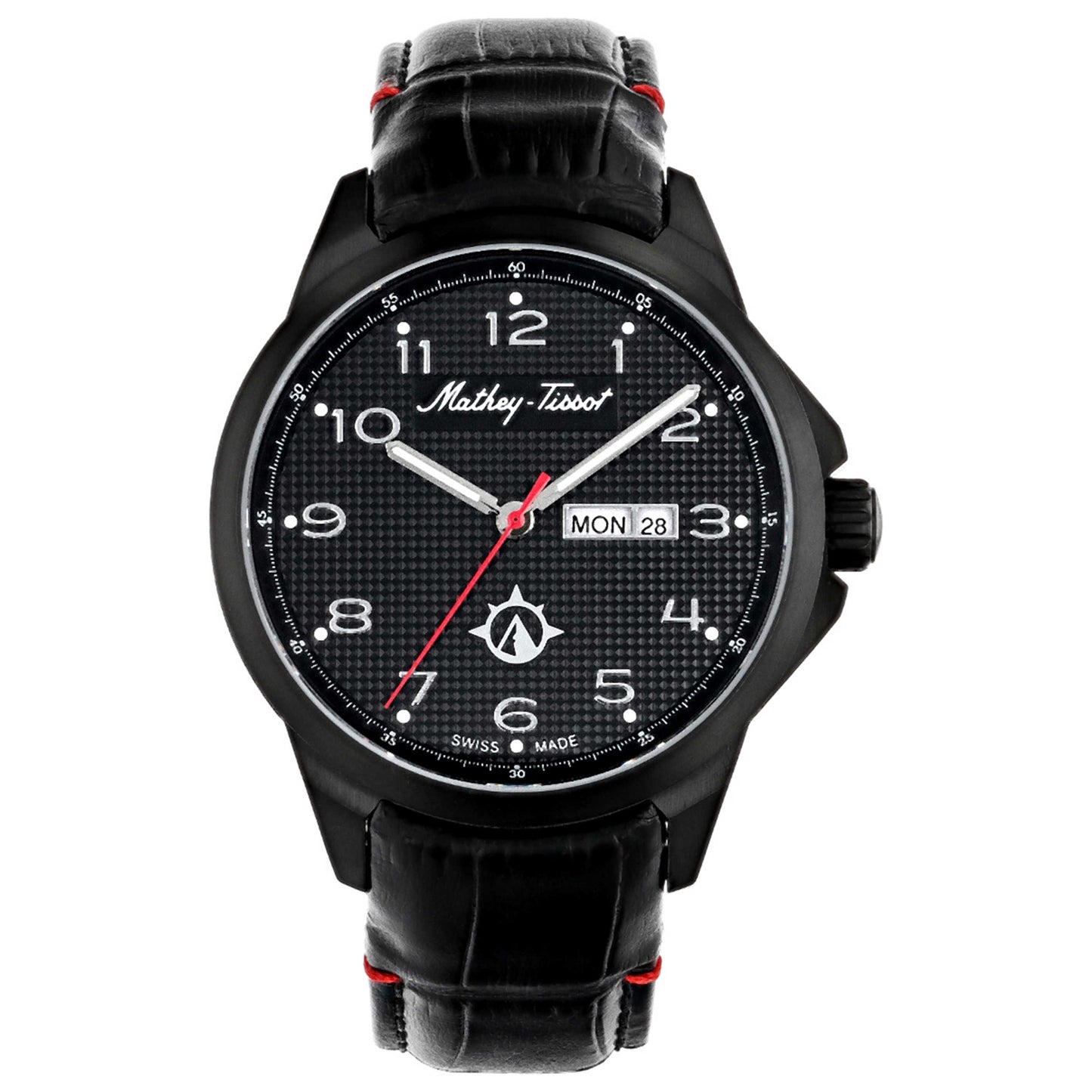 Front view of Mathey Tissot Classic Men's Quartz Watch MTWG2001104