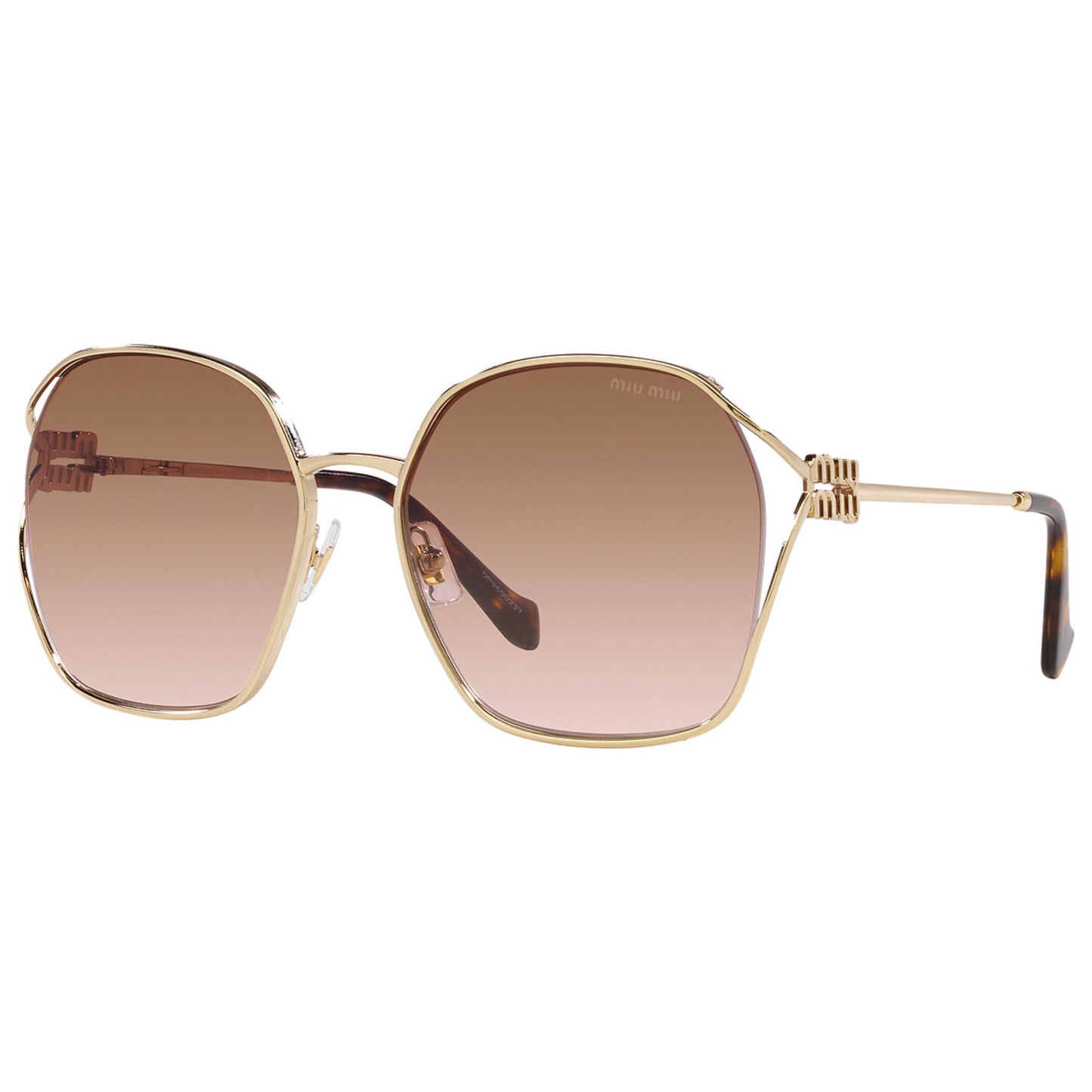 Front view of Miu Miu Fashion Women's Sunglasses MU-52WS-ZVN0A6-60
