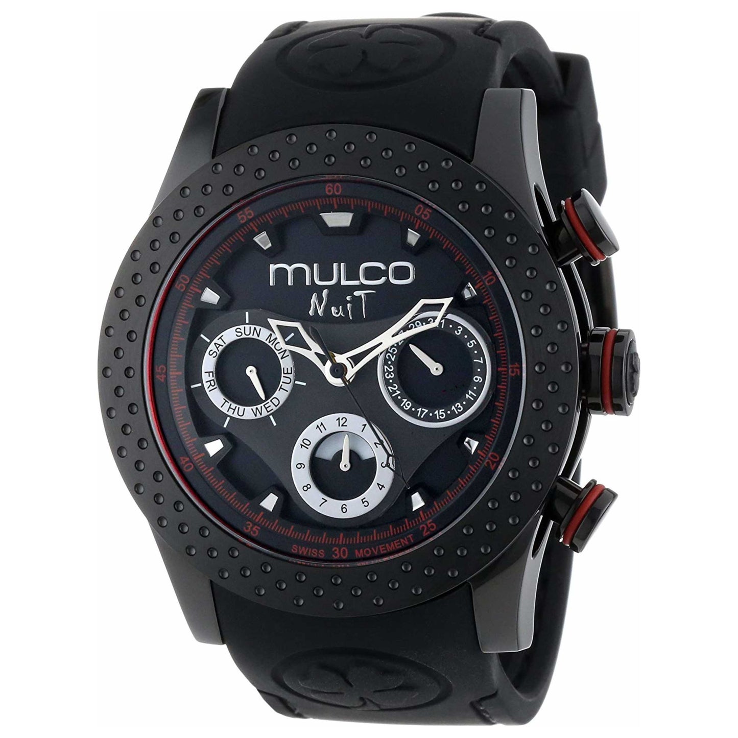 Front view of Mulco Analog Men's Quartz Watch MU-MW5-1962-261