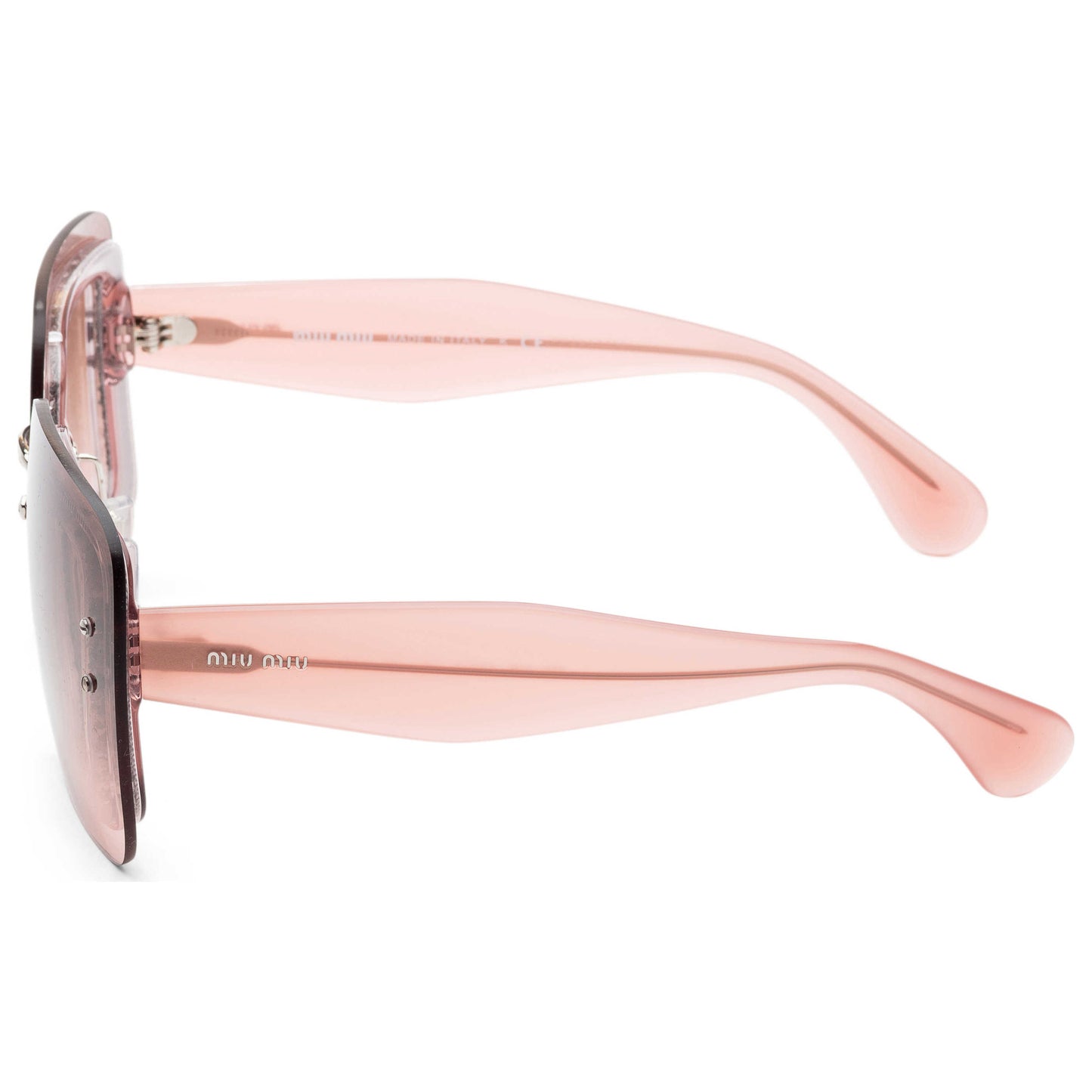 Left view of Miu Miu Fashion Women's Sunglasses MU01RS-UEU1E2