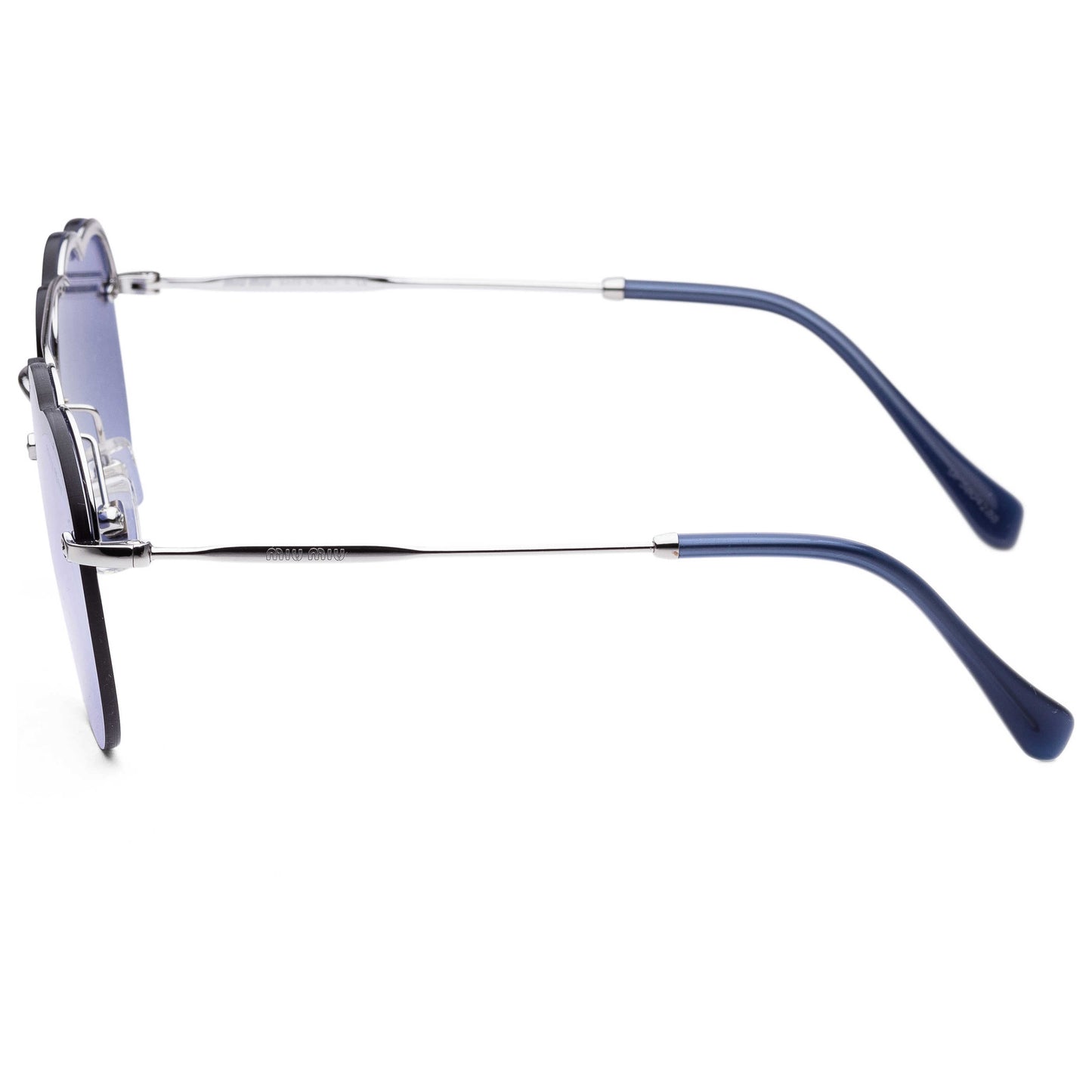 Left view of Miu Miu Fashion Women's Sunglasses MU56US-1BC17858