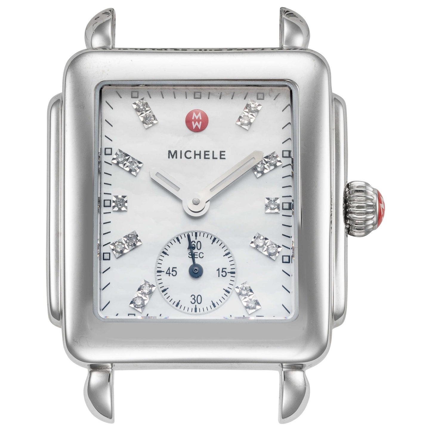 Front view of Michele Deco 16 Women's Quartz Watch MW06V00A0046