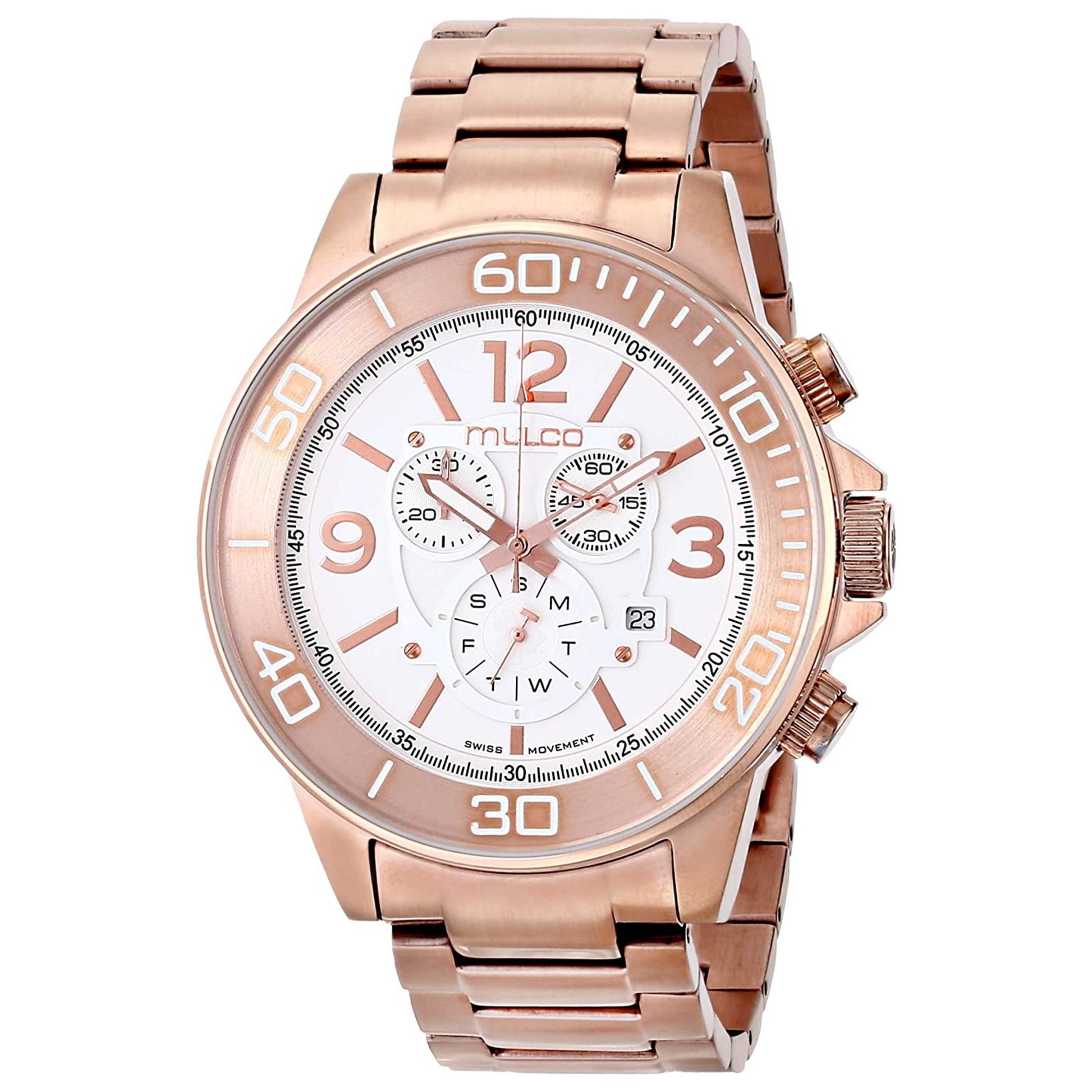 Front view of Mulco Ferro Women's Swiss Quartz (Battery-Powered) Watch MW4-90147-331