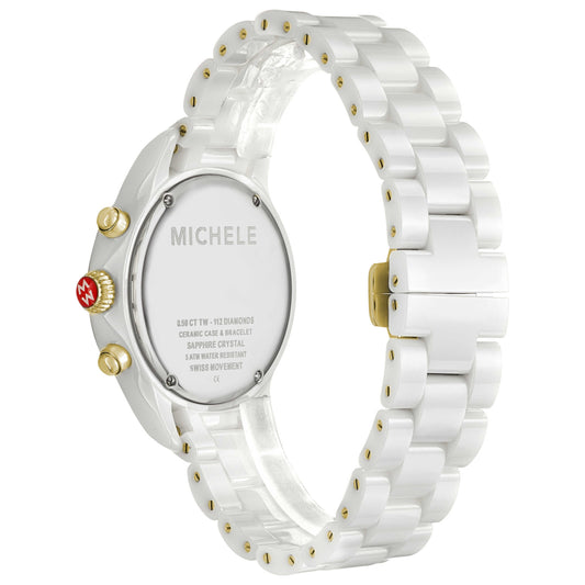 Michele Jetway Women's Swiss Quartz (Battery-Powered) Watch MWW17B000007 - Image #2