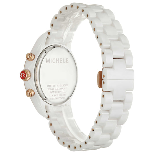 Michele Jetway Women's Swiss Quartz (Battery-Powered) Watch MWW17B000008 - Image #2