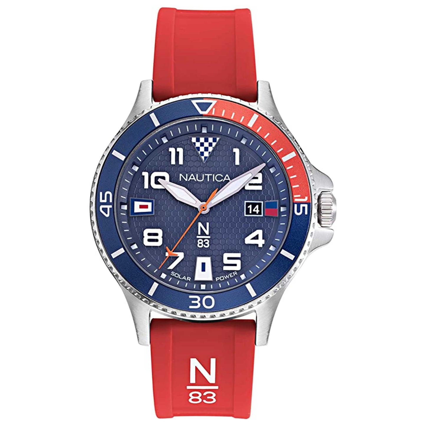 Front view of Nautica N83 Cocoa Beach Men's Quartz Watch NAPCBA902