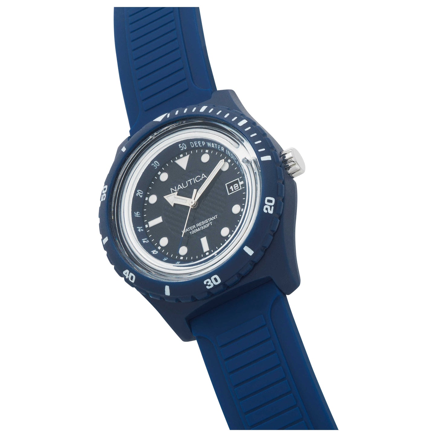 Left view of Nautica Ibiza Men's Quartz Watch NAPIBZ005