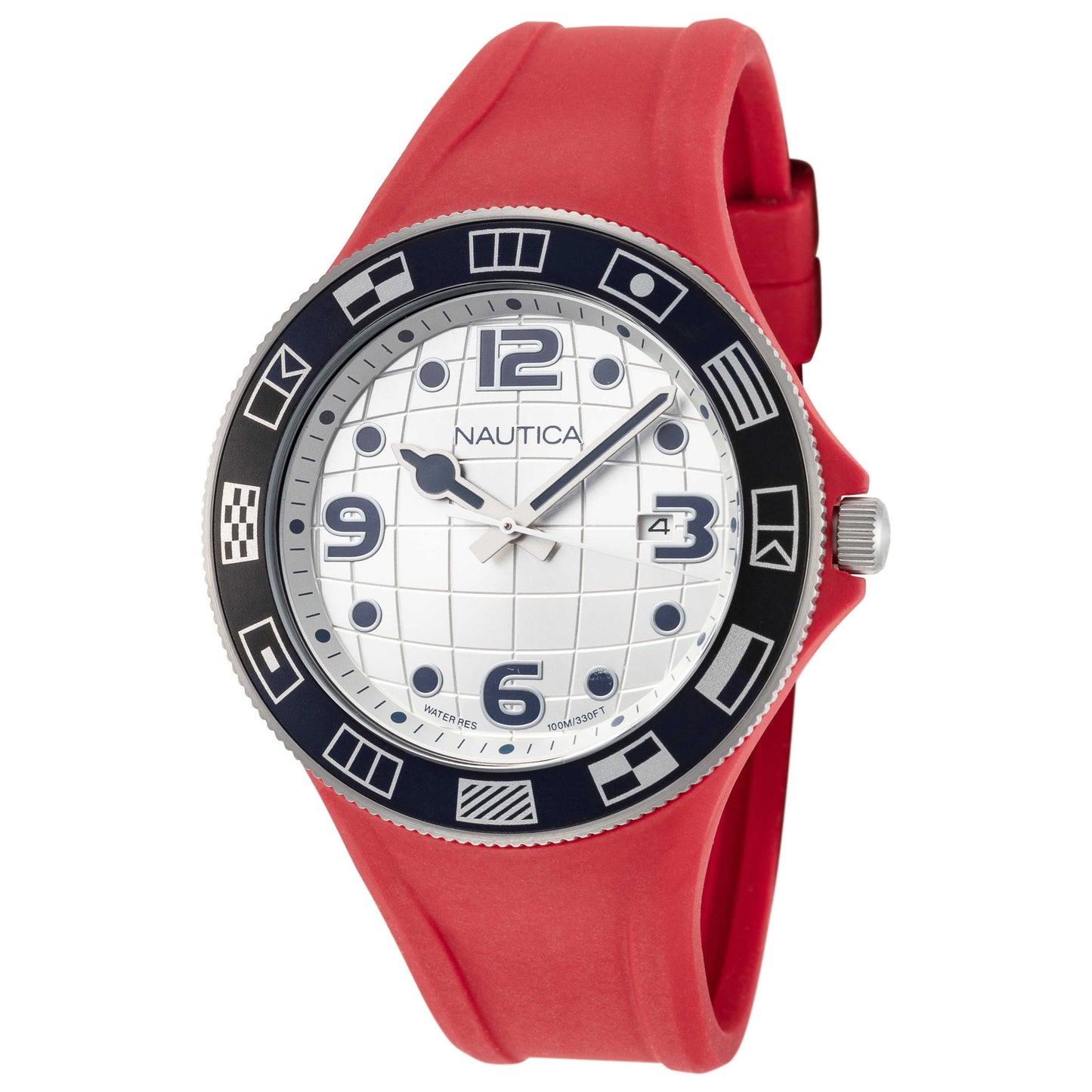 Front view of Nautica Lummus Men's Quartz Watch NAPLBS902
