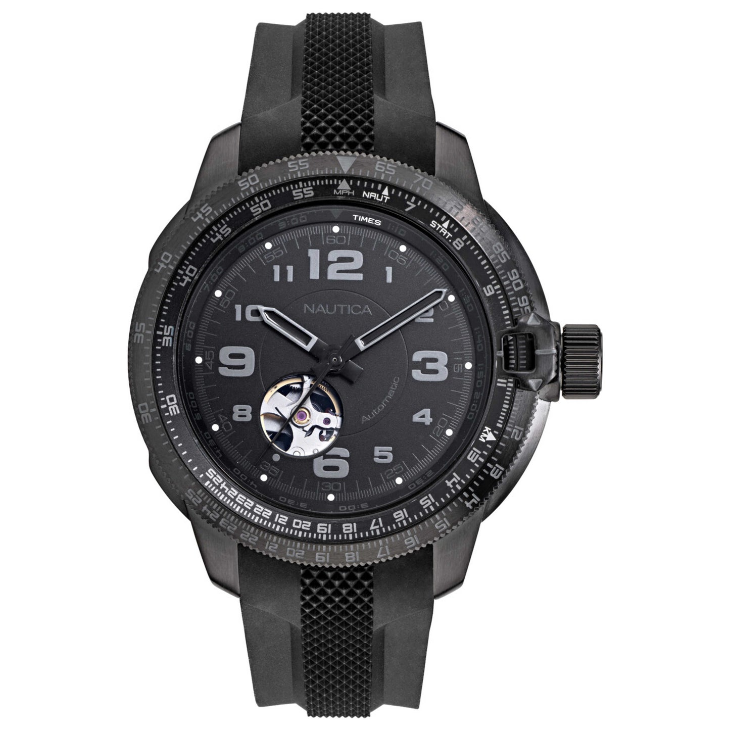Front view of Nautica Mission Bay Men's Quartz Watch NAPMBF901