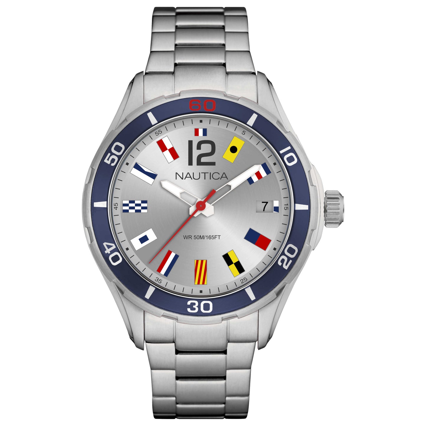 Front view of Nautica Cruise Men's Quartz Watch NAPNSI806