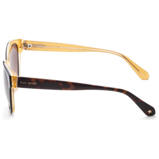 Left view of Kate Spade Women's Sunglasses NATHALIE-G-S-HJV-55