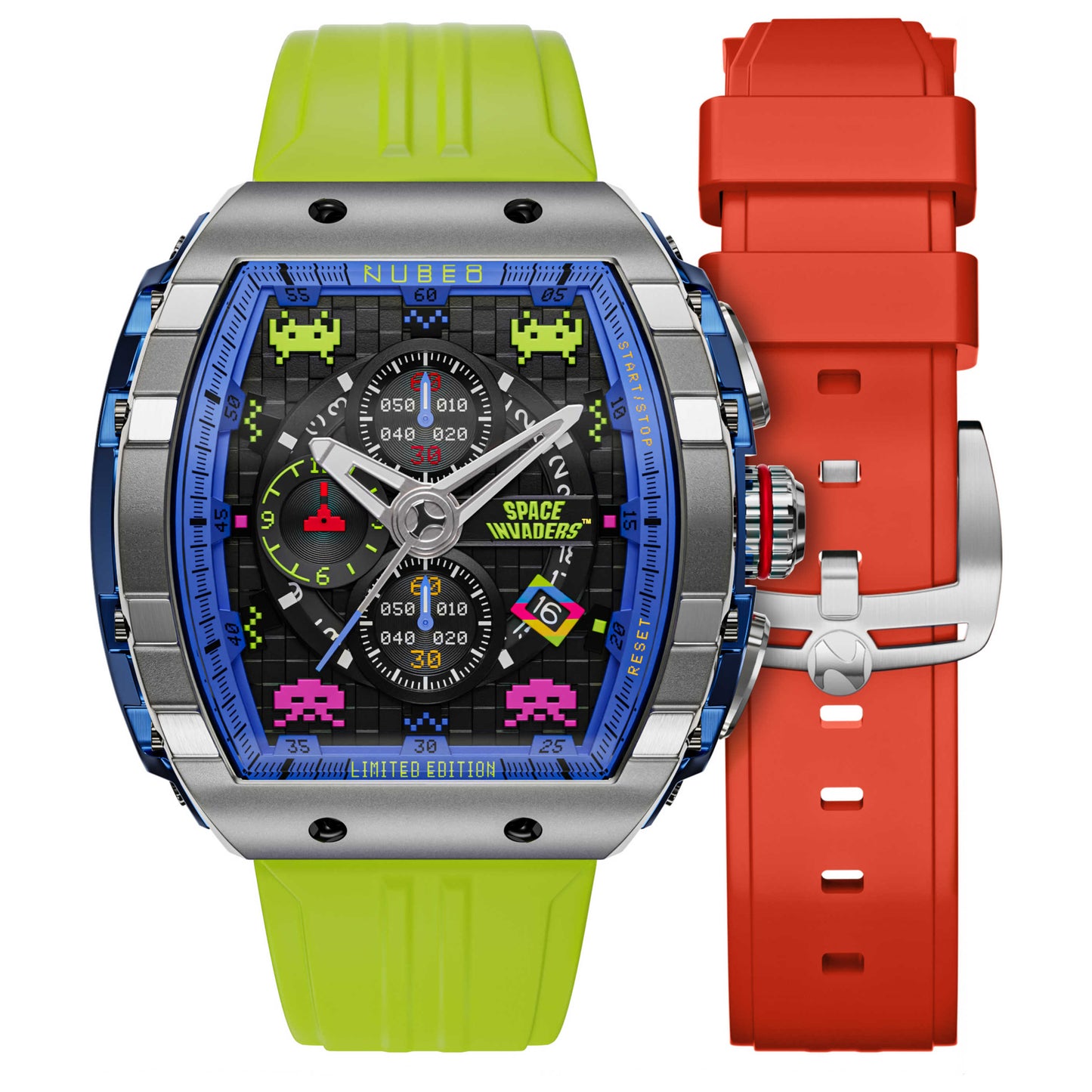 Nubeo Magellan Men's Quartz Watch NB-6024-SI-03 - Image #9