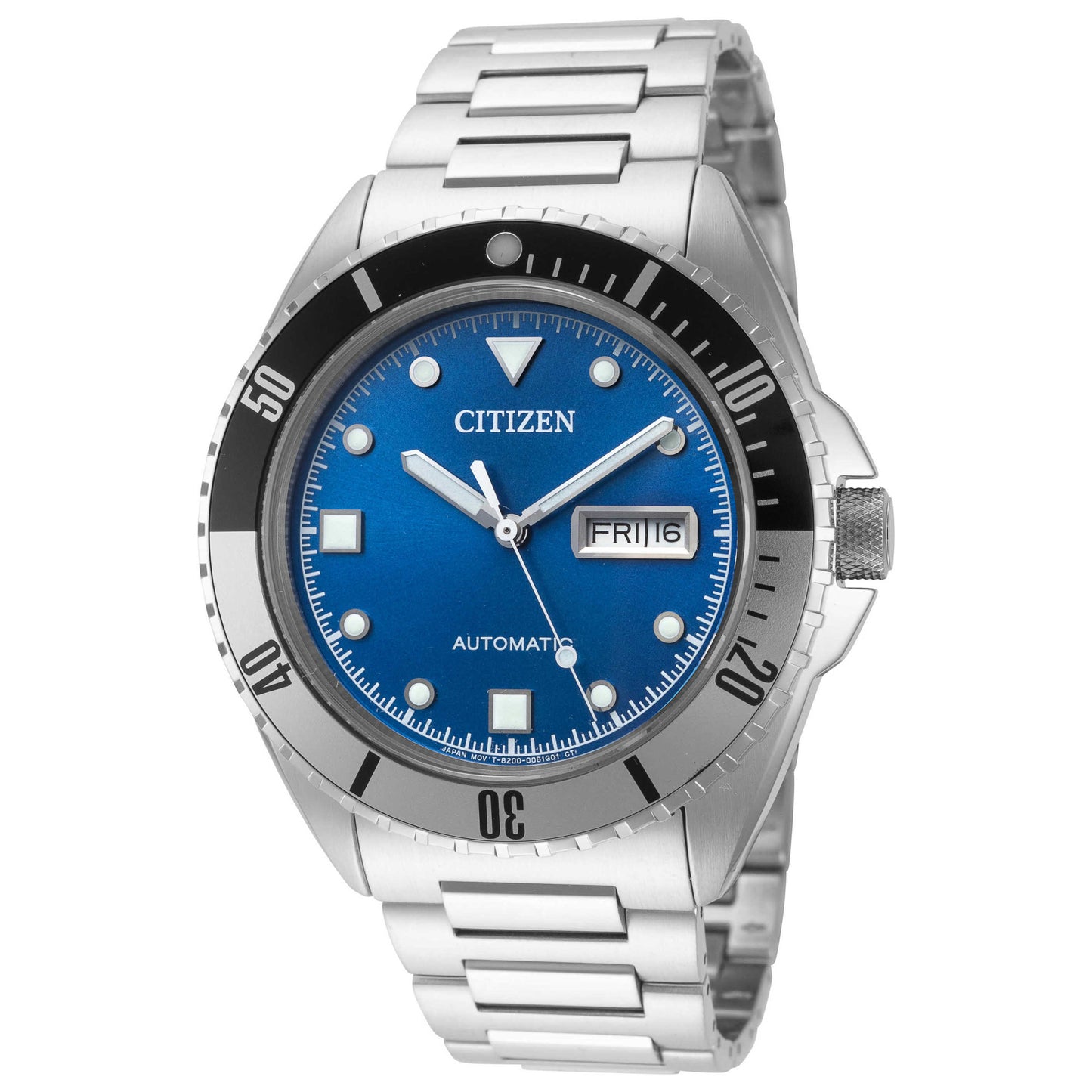 Front view of Citizen Classic Men's Automatic Watch NH7530-52M