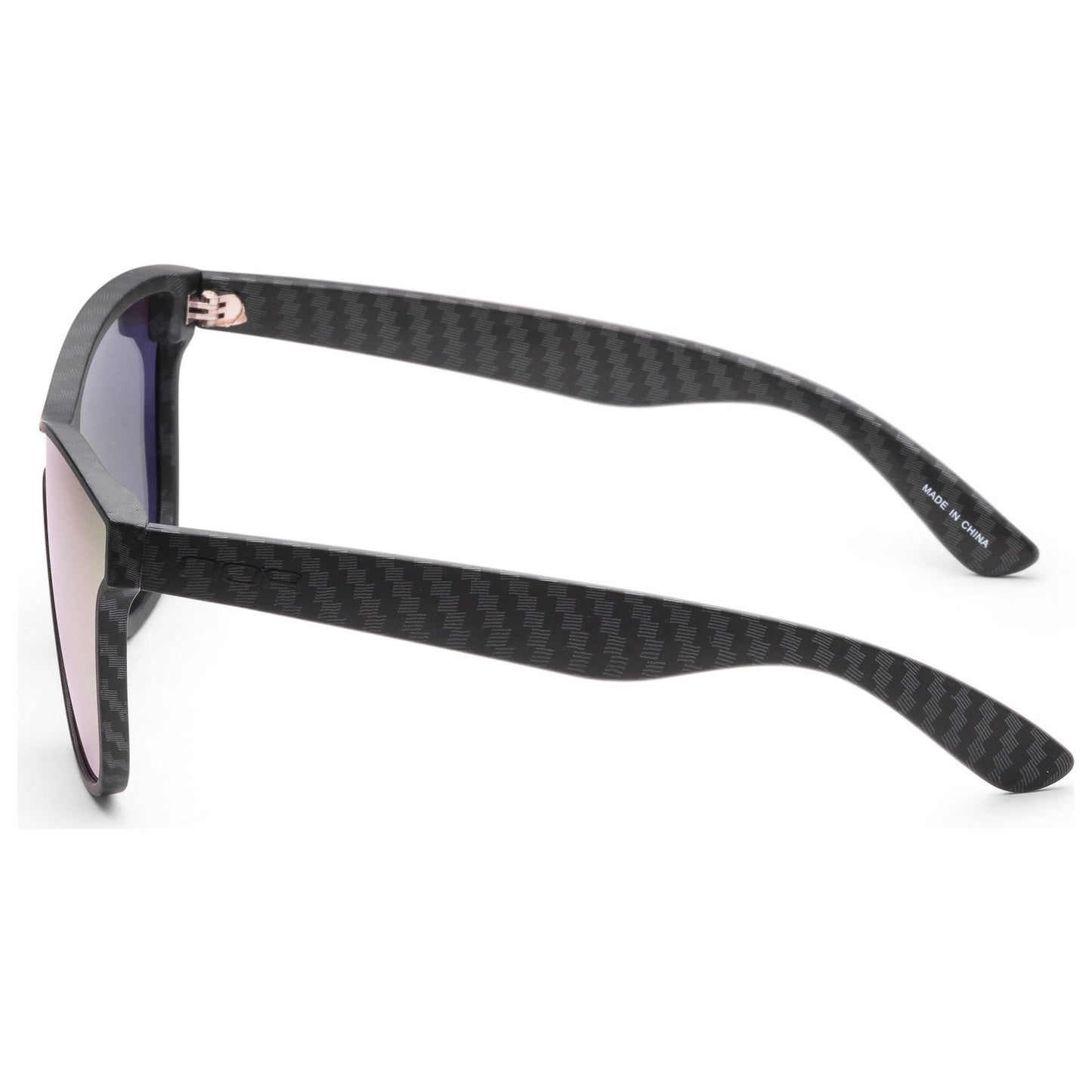Left view of N.O.A Men's Sunglasses NOAEW-001PNMR