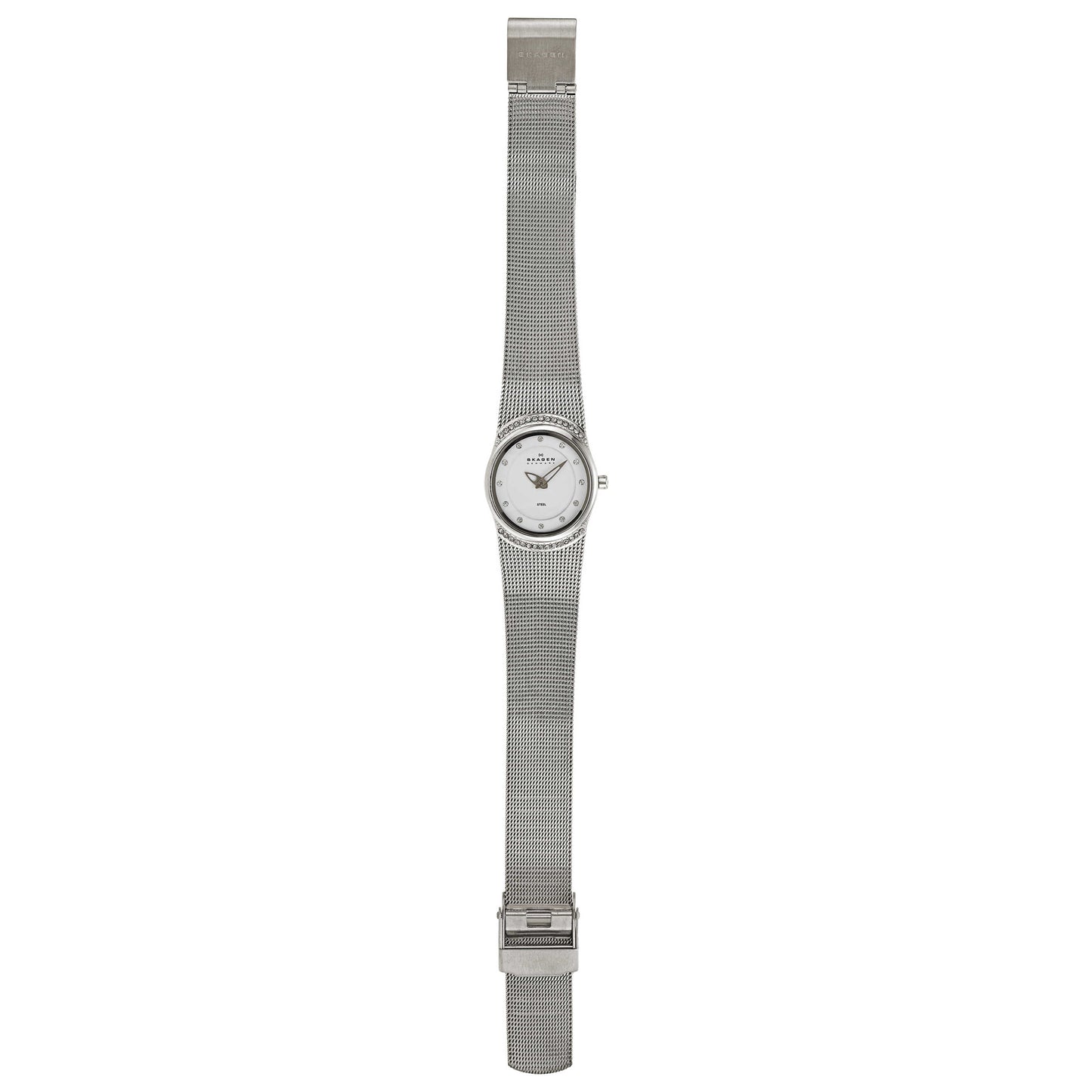 Skagen Mesh Women's Japanese Quartz (Battery-Powered) Watch O686XSSSW - Image #8