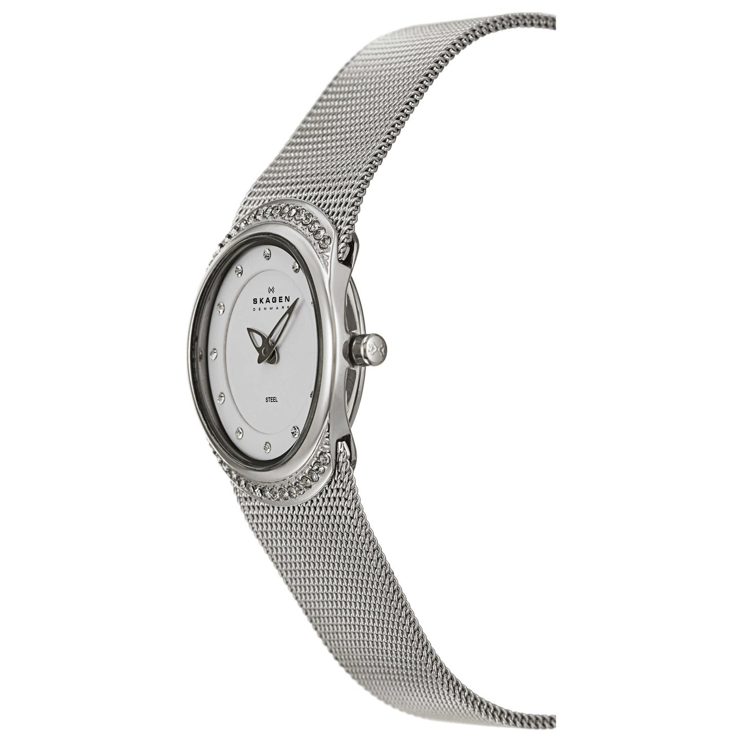 Skagen Mesh Women's Japanese Quartz (Battery-Powered) Watch O686XSSSW - Image #4