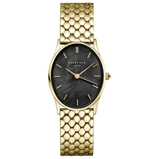 Front view of Rosefield Oval Women's Quartz Watch OBGSG-OV14