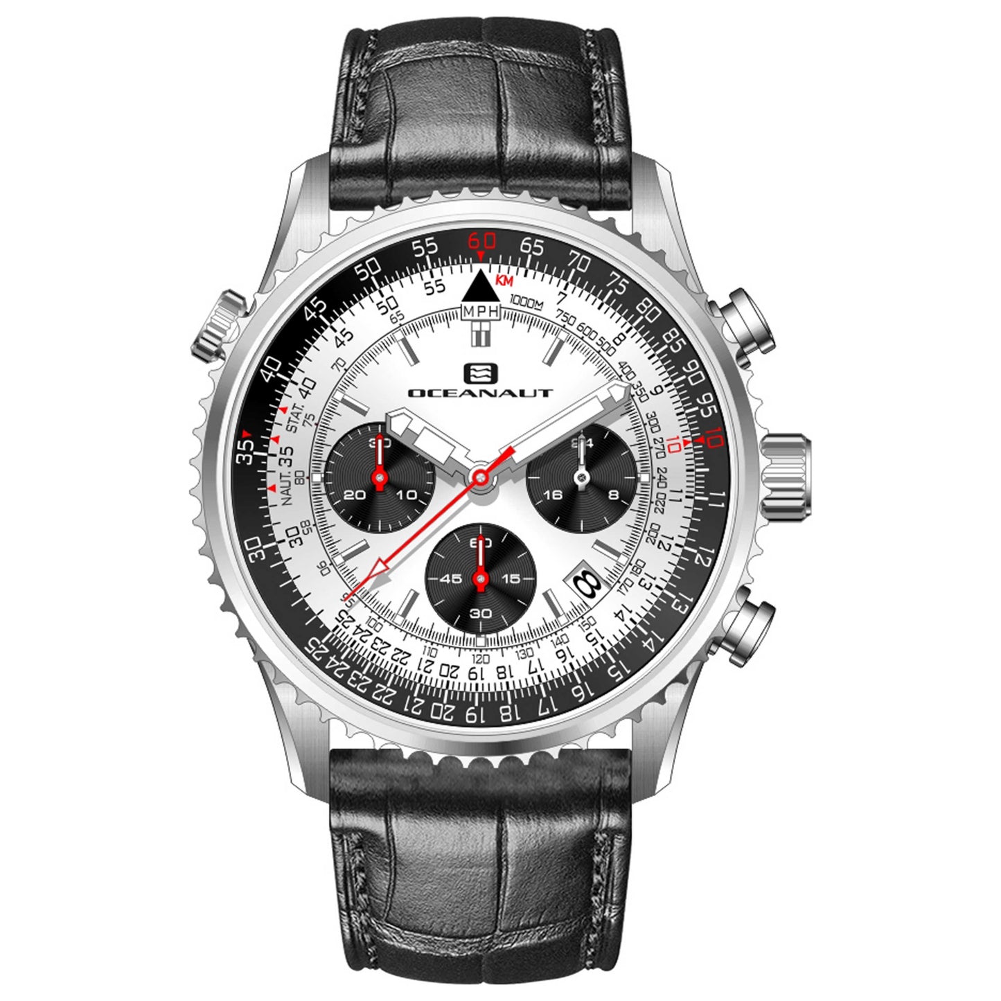 Front view of Oceanaut Flight Men's Quartz Watch OC0126