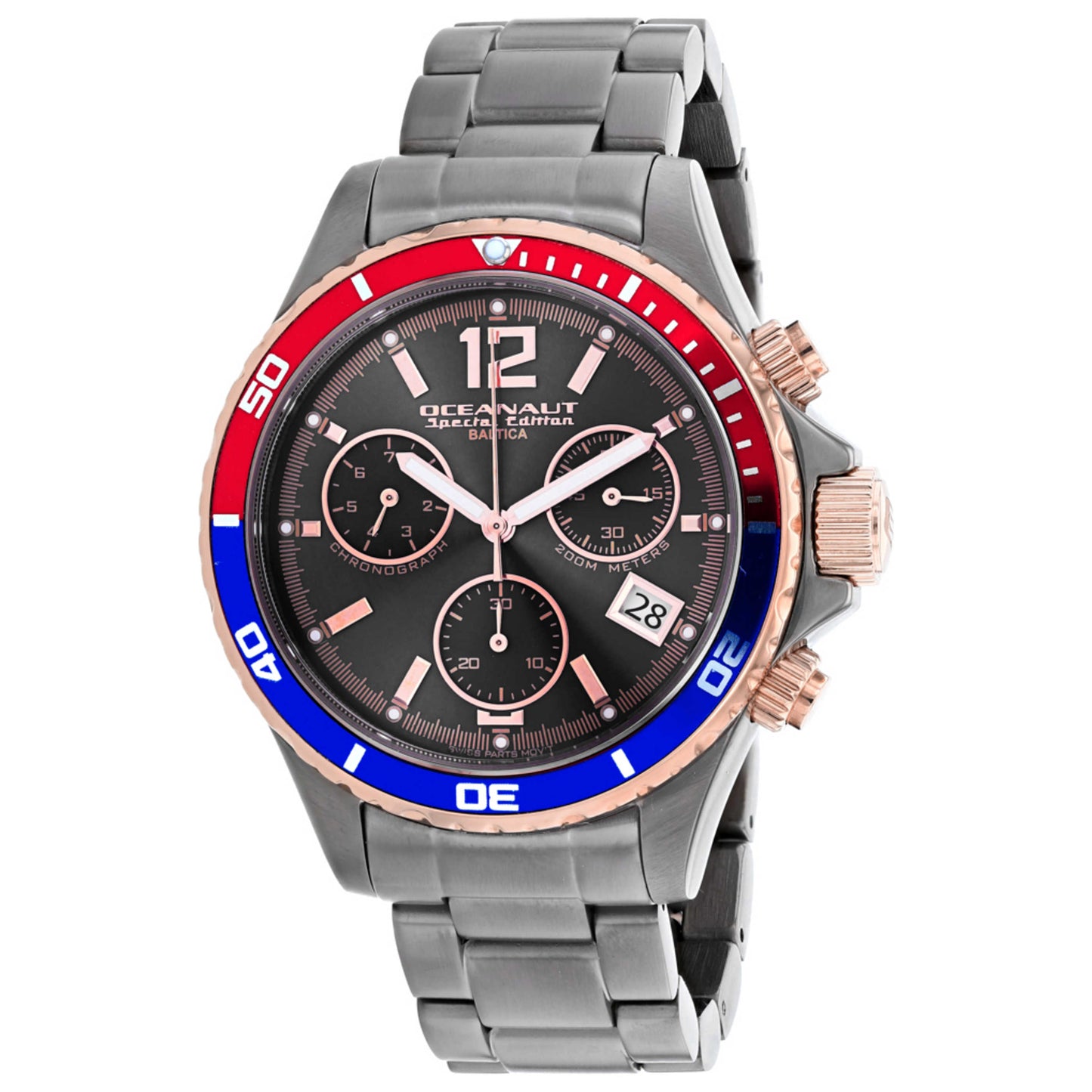 Front view of Oceanaut Baltica Men's Quartz Watch OC0532