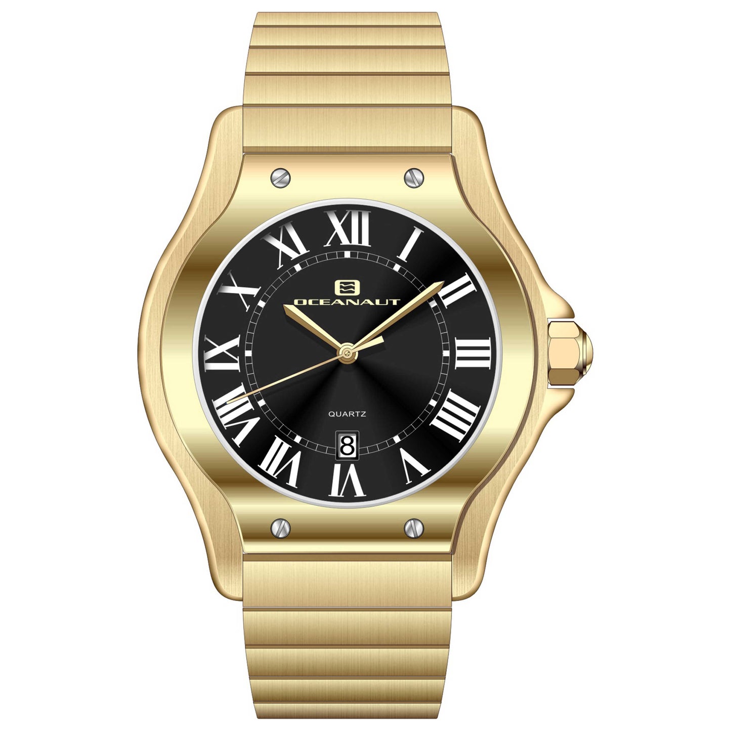 Front view of Oceanaut Rayonner Men's Quartz Watch OC1395