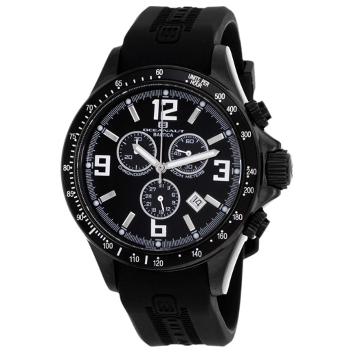 Front view of Oceanaut Baltica Men's Swiss Quartz (Battery-Powered) Watch OC3340
