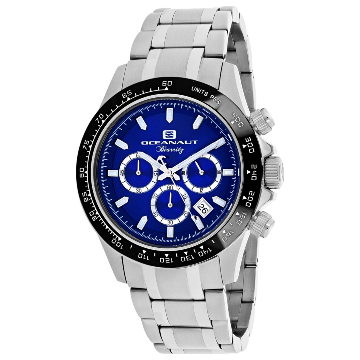 Front view of Oceanaut Biarritz Men's Quartz Watch OC6113