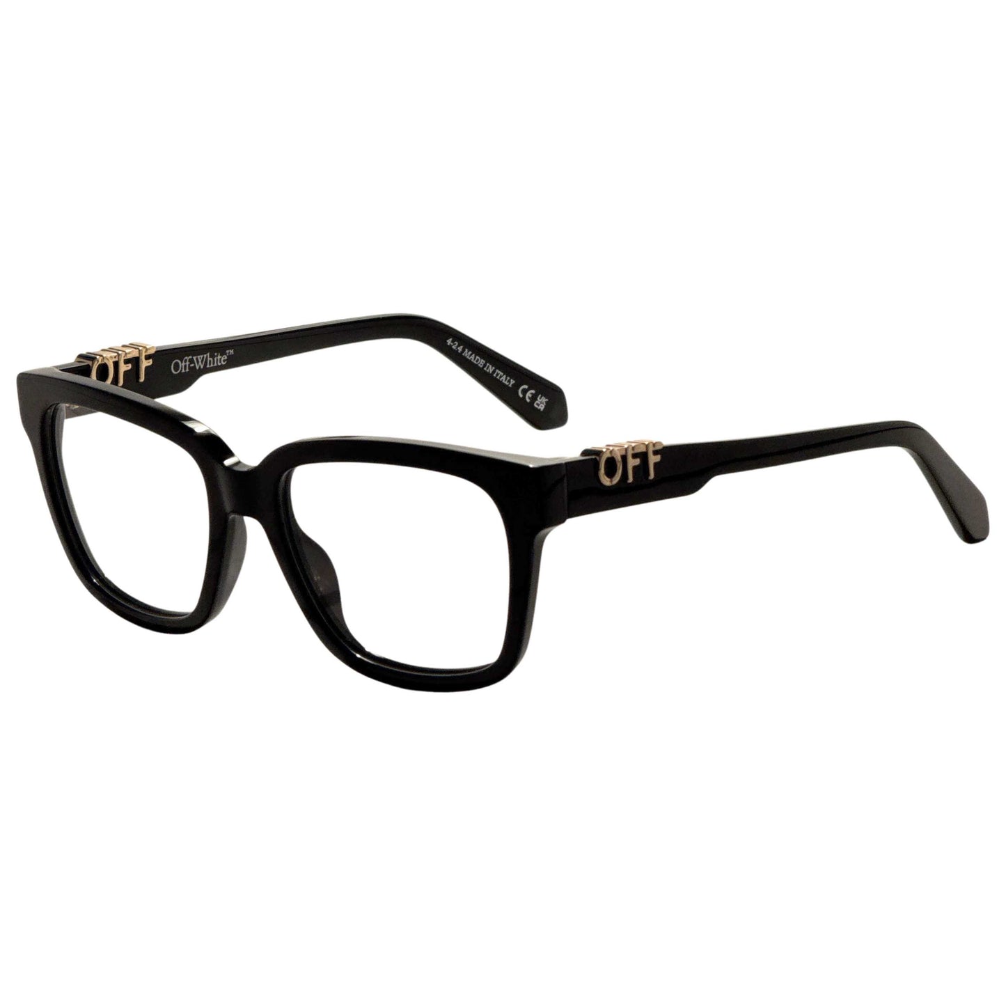 Front view of Off-White Unisex Opticals OERJ07CF24PLA0011000-53