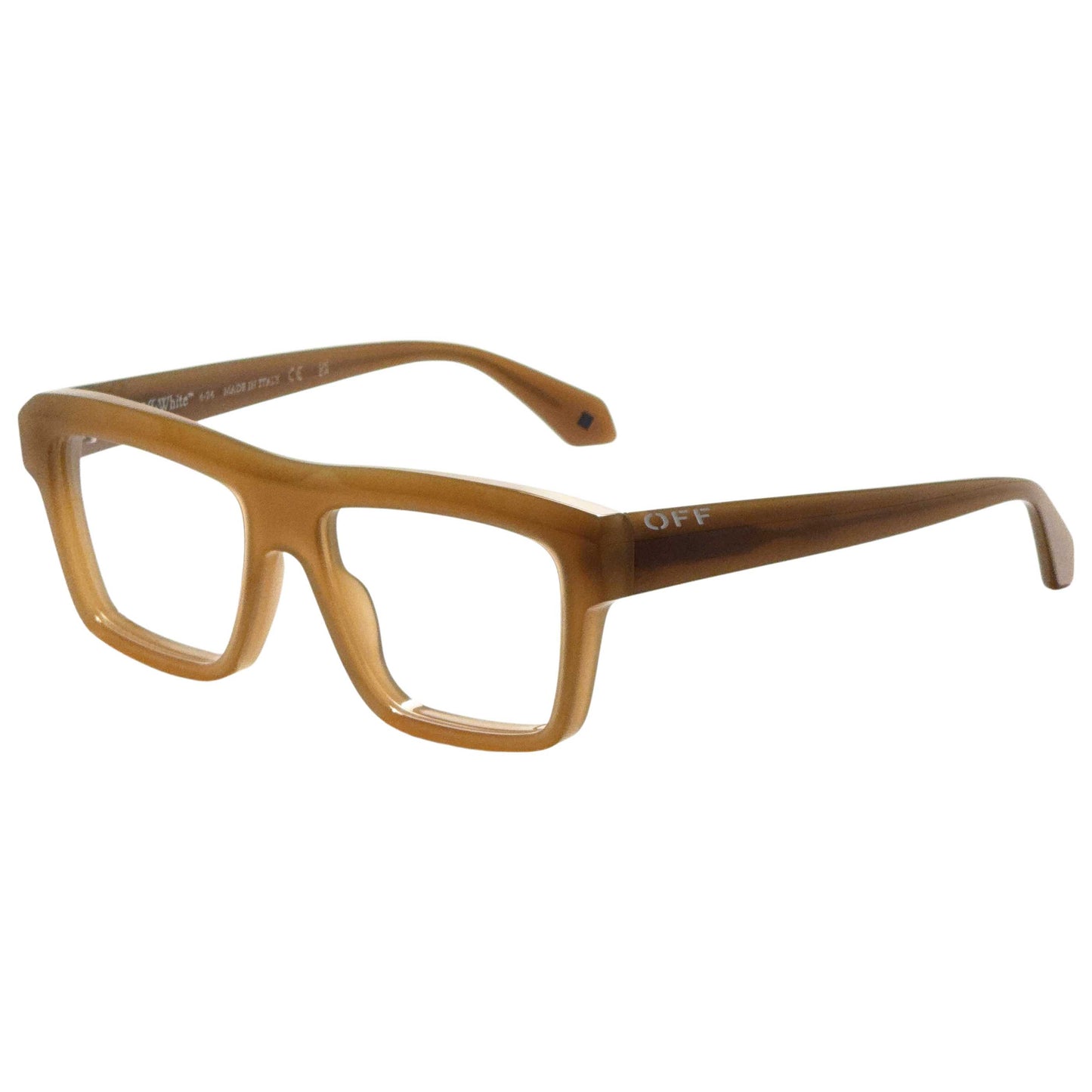 Front view of Off-White Unisex Opticals OERJ07HF24PLA0017400-55