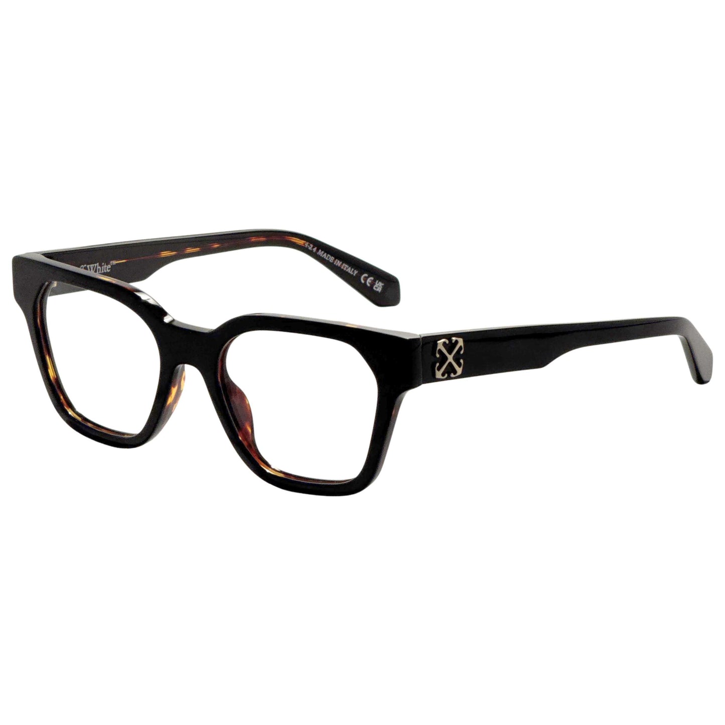 Front view of Off-White Unisex Opticals OERJ07PF24PLA0011000-52