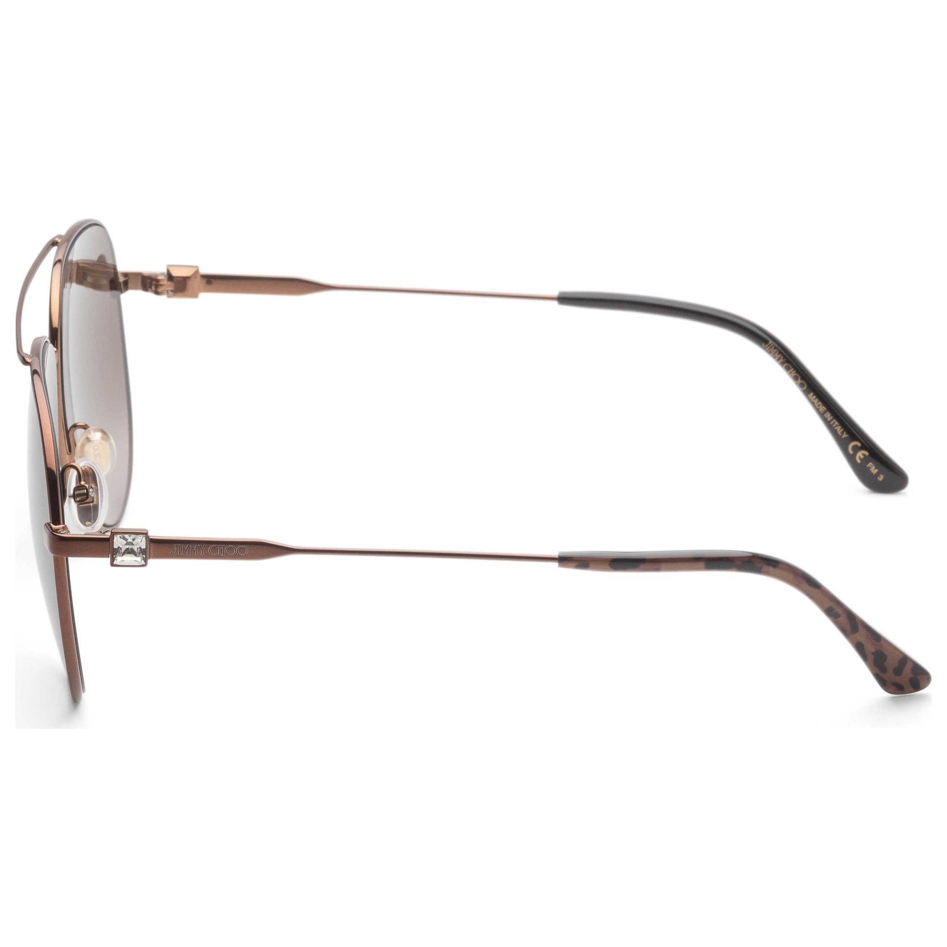 Left view of Jimmy Choo Olly Women's Sunglasses OLLY-S-0J7D-60