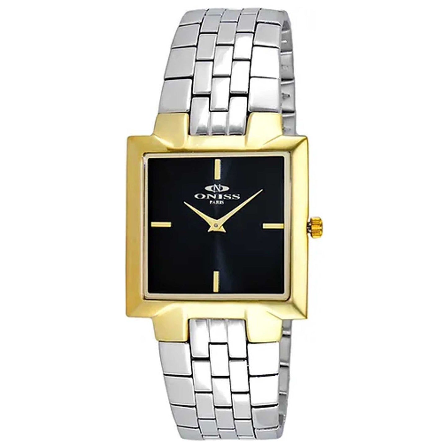 Front view of Oniss Women's Quartz Watch ON5544-MGBK