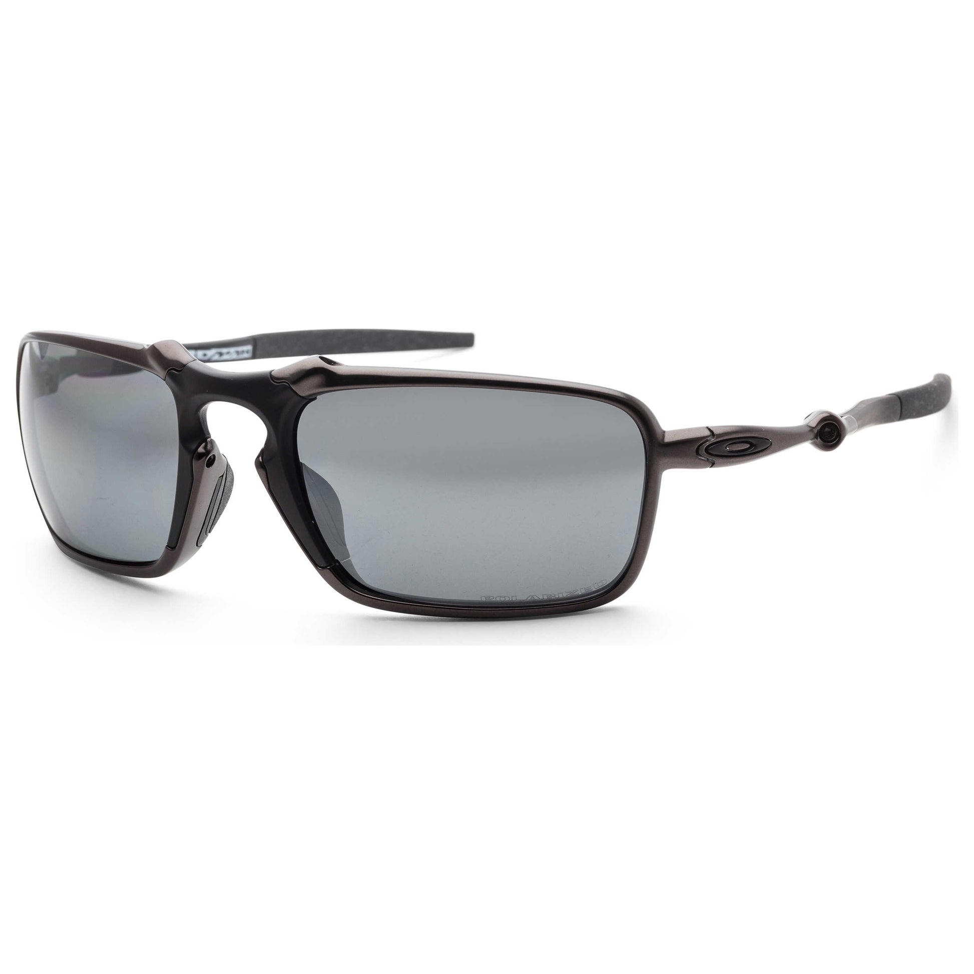 Front view of Oakley Badman Men's Sunglasses OO6020-01