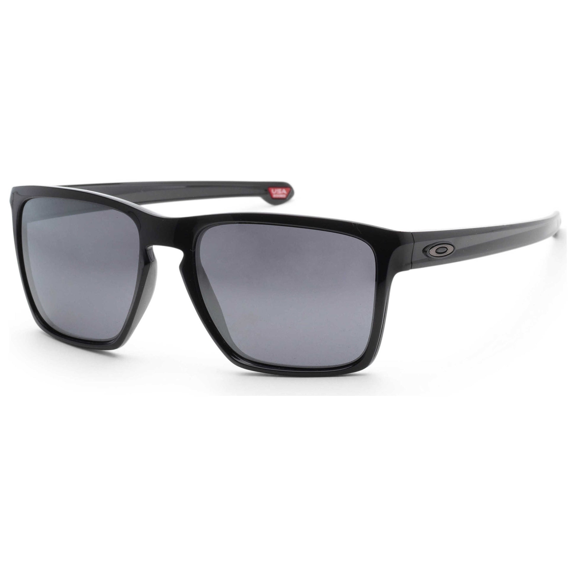 Front view of Oakley Silver XL Men's Sunglasses OO9341-05-57