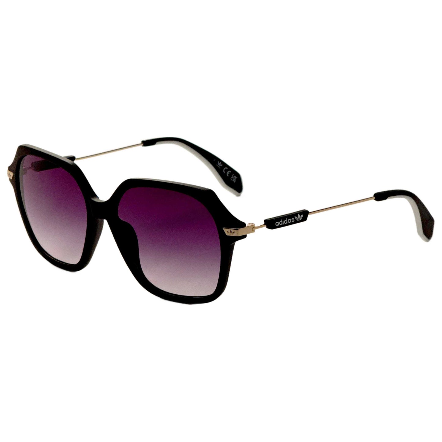 Front view of Adidas Women's Sunglasses OR0082-02B-55