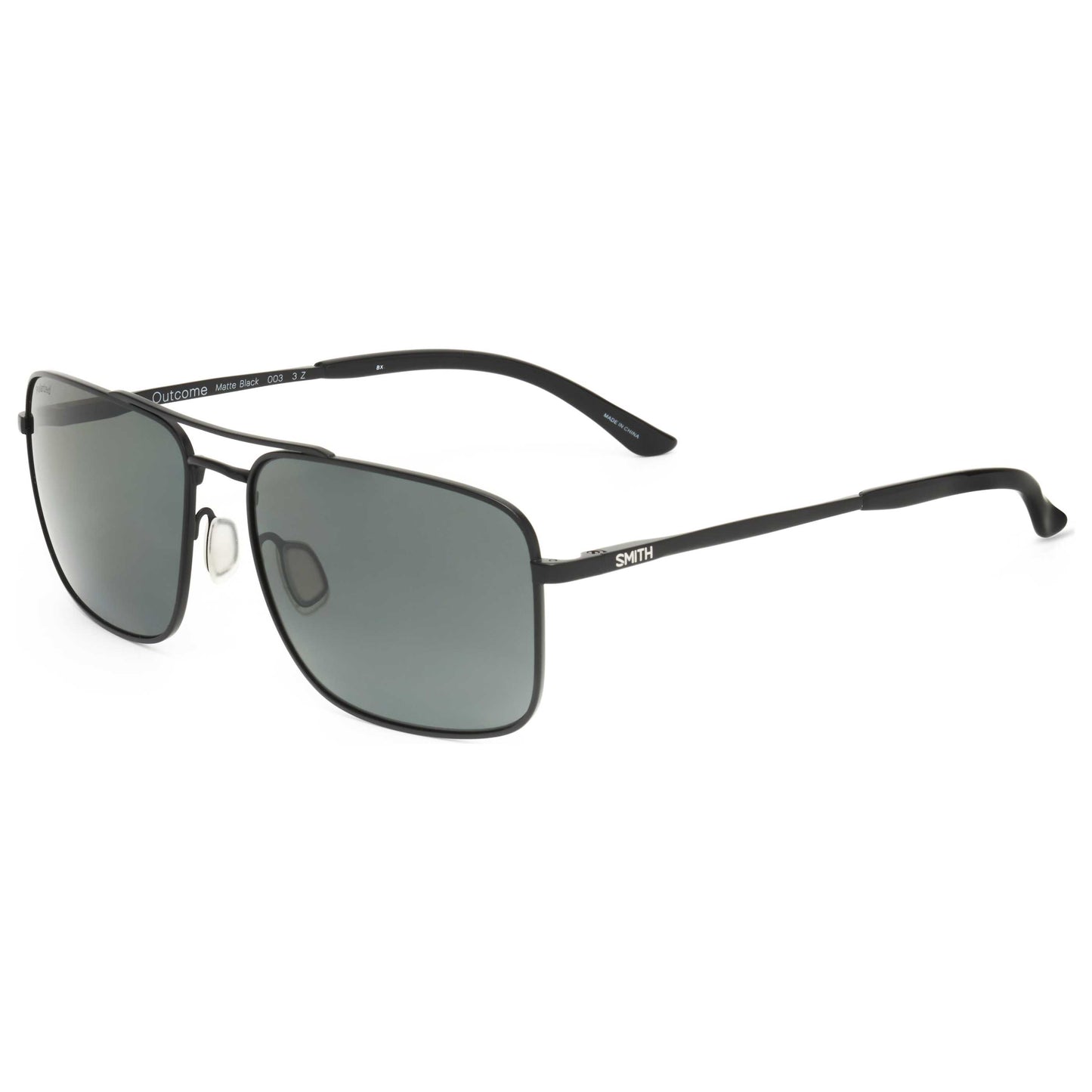 Front view of Smith Optics Outcome Unisex Sunglasses OUTCOME-003-59