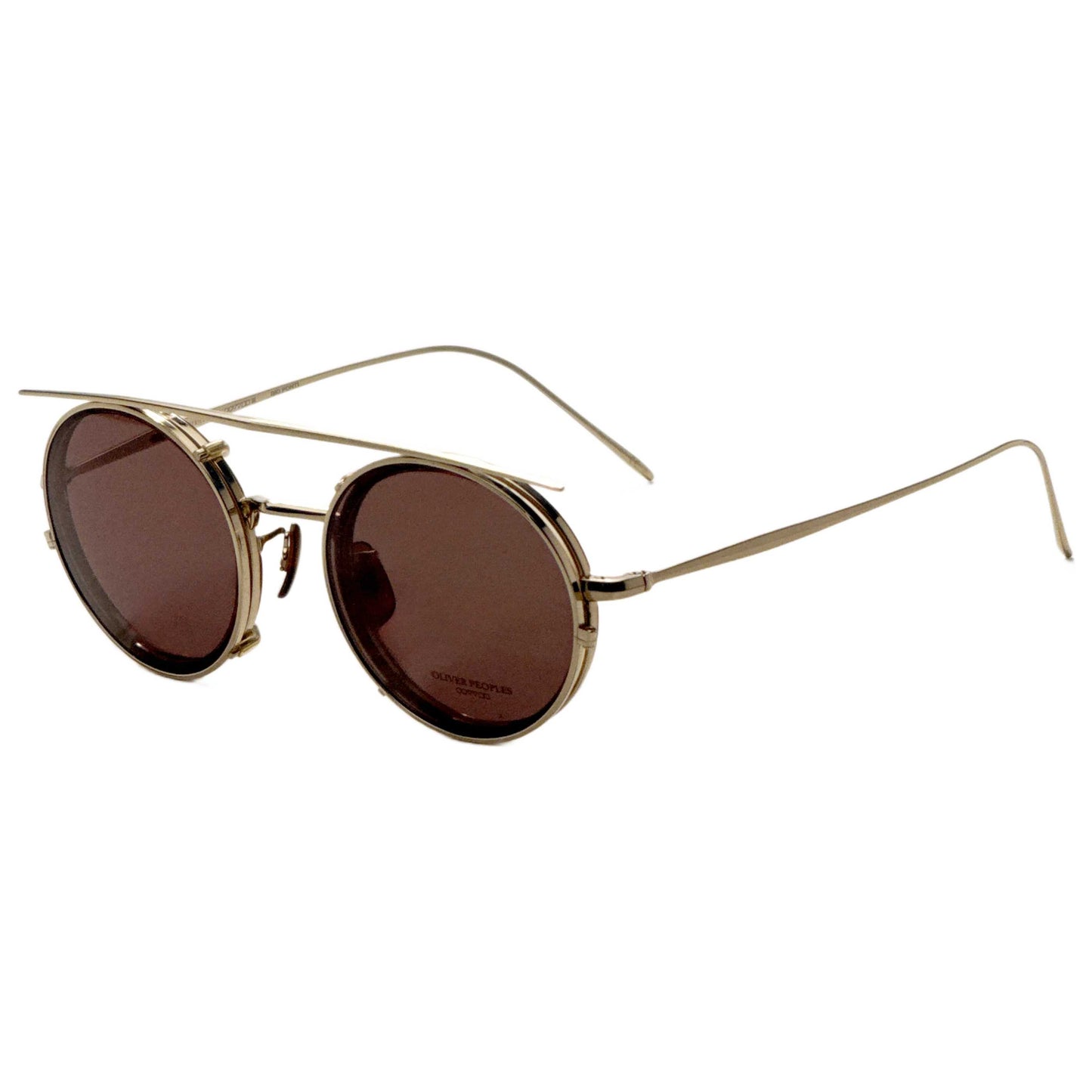 Front view of Oliver Peoples G. Ponti-2 Unisex Sunglasses OV1292T-5035-46