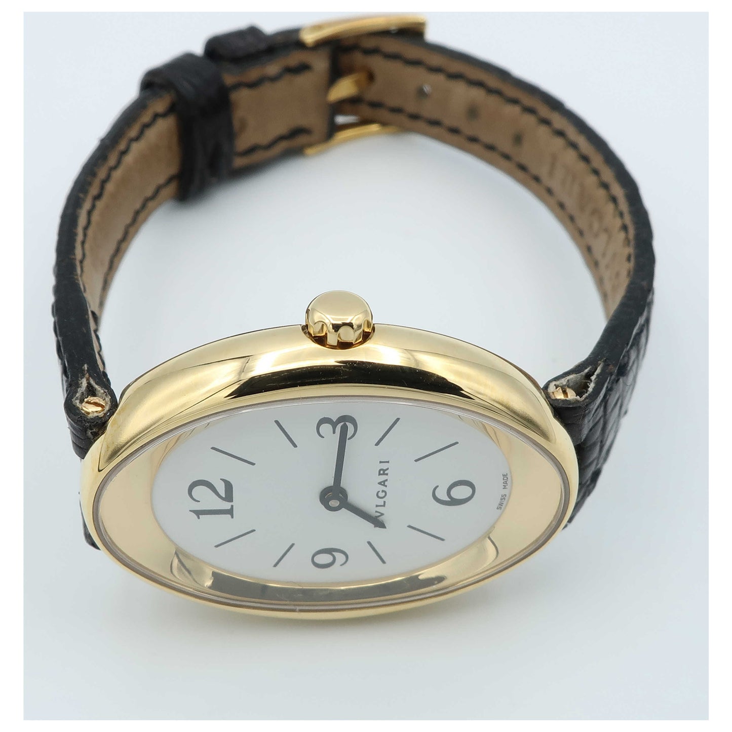 Bulgari Ovale Women's Swiss Quartz (Battery-Powered) Watch OV32GL-SDV - Image #8