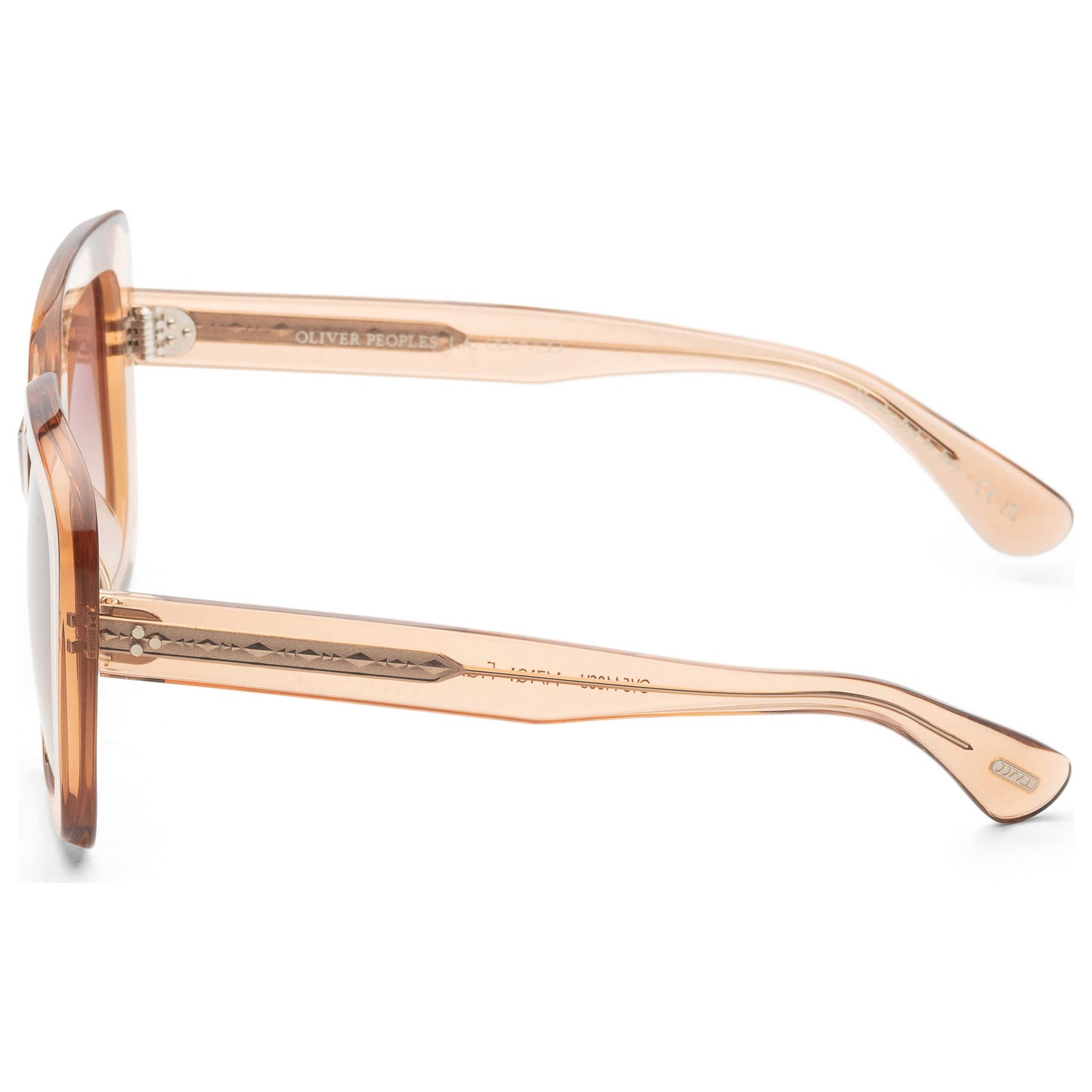 Left view of Oliver Peoples Franca Women's Sunglasses OV5443SU-1471Q1-52