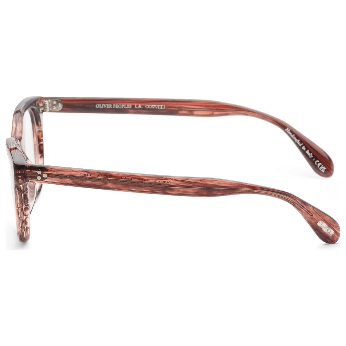 Left view of Oliver Peoples Hildie Merlot Women's Opticals OV5457U-1690-50