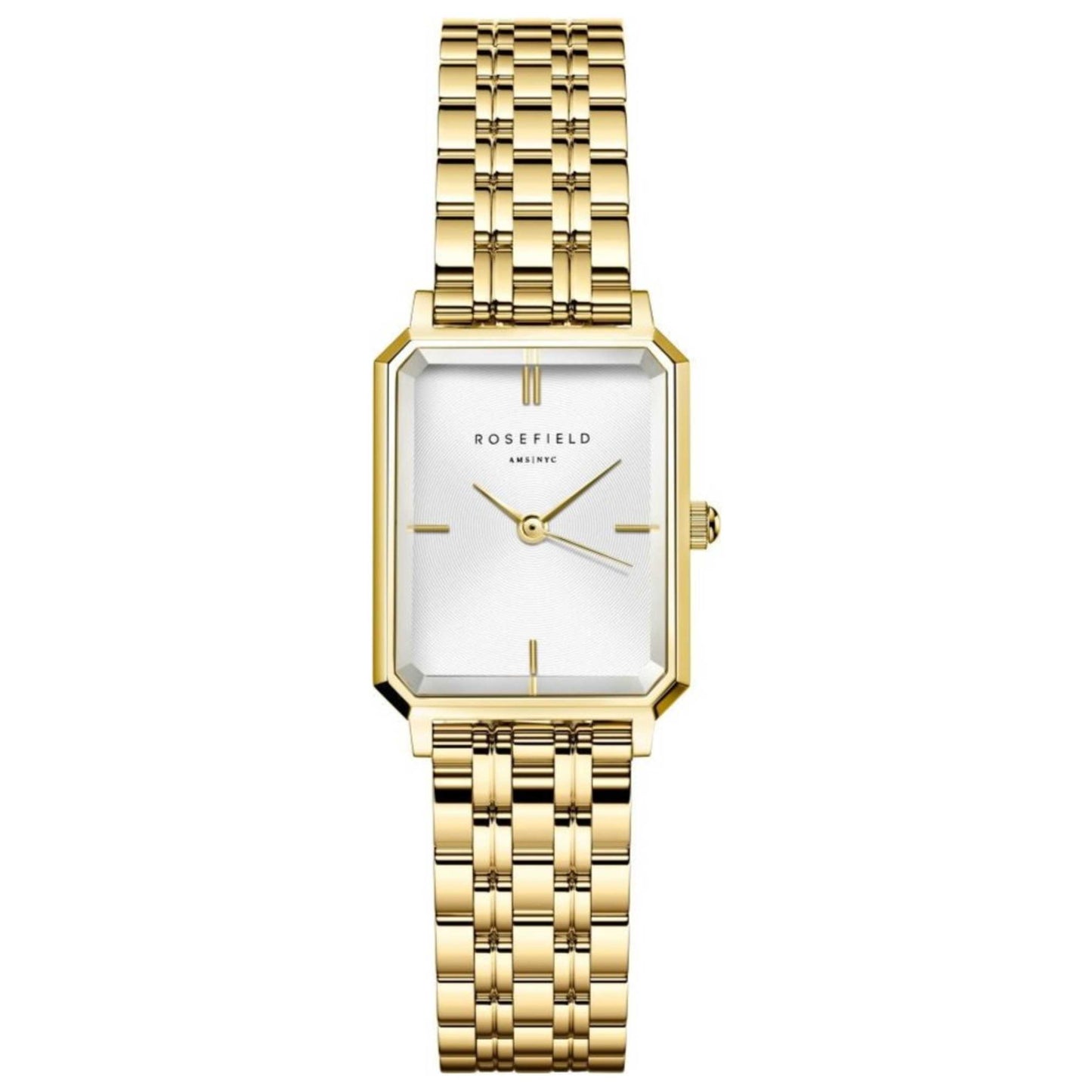 Front view of Rosefield Octagon Women's Quartz Watch OWGSG-O60